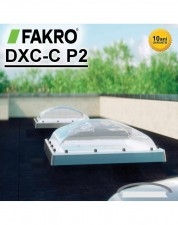 FEREASTRA FIXA CU CUPOLA PENTRU ACOPERIS TERASA DXC-C P2 100X100