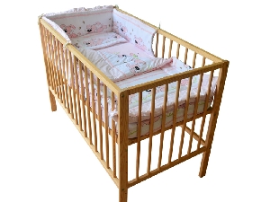 Lenjerie MyKids Catelus Roz 5 Piese 120x60