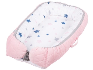 Baby Nest Klups Velvet Roz V101