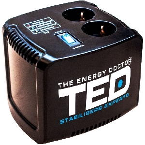 Stabilizator tensiune TED 500VA Professional black