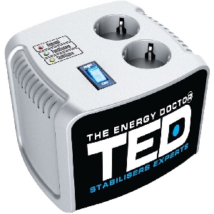 Stabilizator tensiune TED 100VA Professional silver