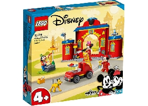 LEGO Mickey si prietenii: Statia si camionul de pompieri