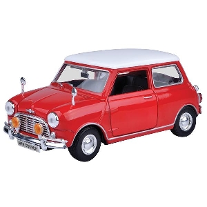 MACHETA  AUTO MINI COOPER SCARA 1:18, MOTORMAX