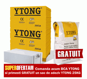 BCA YTONG 10X20X60 / 1.44 M3