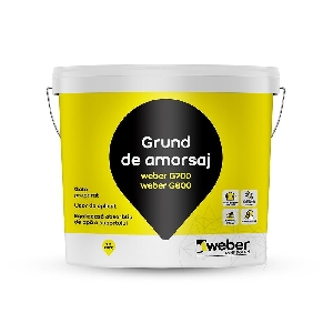 Grund de amorsaj Weber G700 BI1 (alb) - 20kg