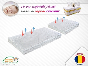 Set saltele MyKids Cocos Confort II 120x70x10 (cm) + 50x70x10 (cm) 00008246