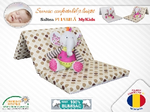 Saltea Pliabila copii MyKids Spuma Poliuretanica (Burete) Maro 00008299