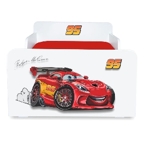 Patut Start Fulger McQueen baieti 2-12 ani, varianta fara saltea- PC-P-STR-FLG-80