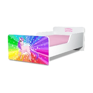 Patut Fete Start Rainbow Unicorn 2-8 ani fara saltea inclusa- PC-P-STR-RUNC-70