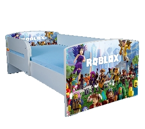 Patut copii Roblox cu saltea inclusa 140x70 fara sertar PTV1909