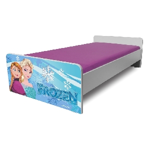 Pat de Fete Economic Frozen 2-12 ani, fara saltea inclusa - PC-P-ECO-FRZ-80