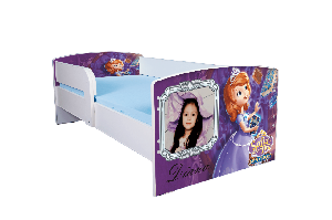 Pat patut personalizat sofia - 140x70 cm, fara sertar ptv3259