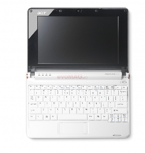 Acer - Laptop Aspire One A150 Seashell White (Alb) - 160GB/Linux