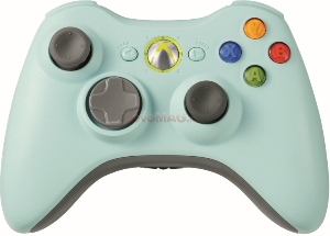 MicroSoft - Gamepad XBOX 360 Wireless Controller (Light Blue)