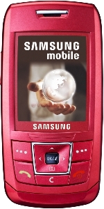 SAMSUNG - Telefon Mobil E250 (Pink)