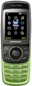 SAMSUNG - Telefon Mobil S3030 (Apple Green)