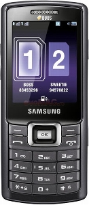 SAMSUNG - Telefon Mobil C5212 DUAL (Noble Black)