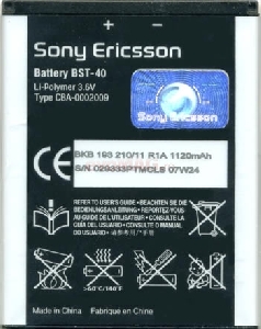 Sony Ericsson - Acumulator BST-40 (Bulk)