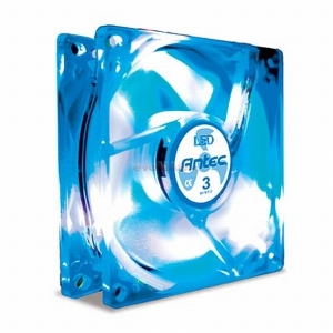 Antec - Ventilator TriCool 80mm cu LED albastru