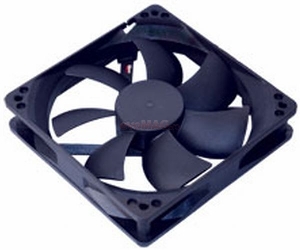 Akasa - Ventilator Black Fan 120mm