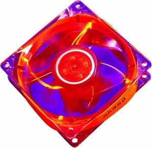 Akasa - Ventilator Crystal Red Fan 120mm