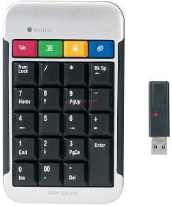 Targus - Keypad Wireless Stow-N-Go AKP07EU