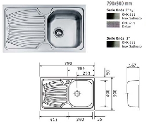 Chiuveta incorp Franke Onda ONX 611 (790x500)