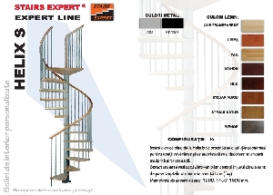 Scari interioare elicoidale HELIX S