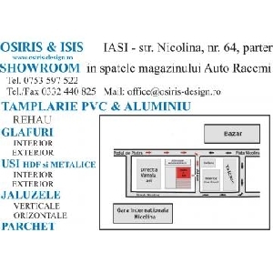 Tamplarie din PVC  glafuri int ext usi int ext