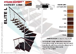 ELITE L - scari de interior, scara autoportanta