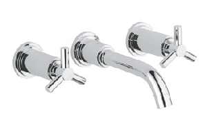 Baterie baie 3 orificii Atrio - Grohe