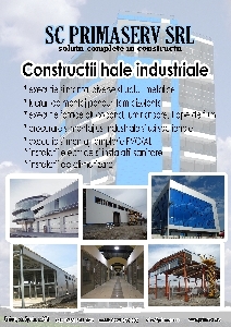 Constructii hale industriale