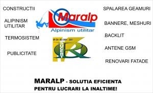 Servicii de alpinism utilitar si lucru la inaltime.Constructii civile si industriale