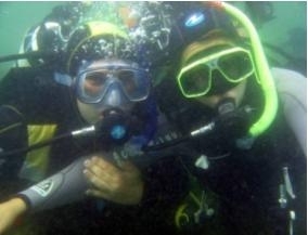 Scuba diving