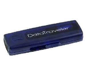 Stick memorie USB Kingston Capless DataTraveler 100 BLUE 2GB