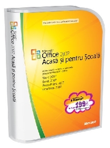 Aplicatie Microsoft Office Home and Student 2007 Win32 Romanian CD