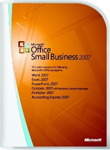 Aplicatie Microsoft Office Small Business 2007 EN 