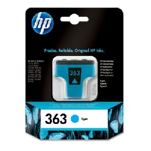 HP Cartus Cerneala HP 363 Cyan