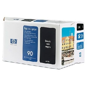 HP Cartus Cerneala & Cap printare HP 90 Negru