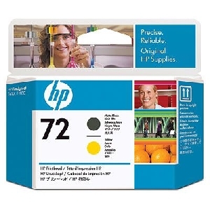 HP Cap Printare HP 72 Negru Si Galben