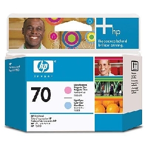 HP Cap Printare HP 70 Magenta Deschis si Cyan Deschis