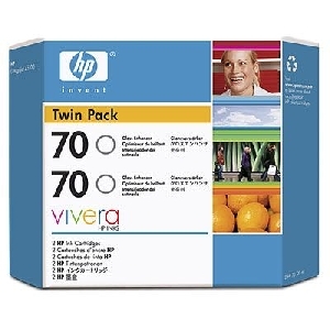 HP Cartus Cerneala HP 70 Gloss Enhancer - pachet dublu