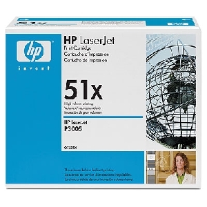 HP Toner Q7551X Negru