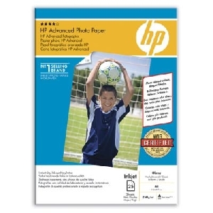 HP Hartie Foto Advanced Glossy A4 25 foi