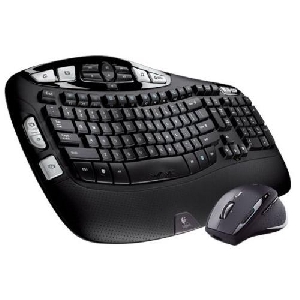 Kit Tastatura + Mouse Logitech Cordless Desktop Wave Pro