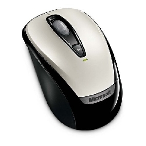 Mouse Microsoft Wireless Mobile 3000, USB, Alb