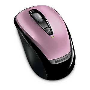 Mouse Microsoft Wireless Mobile 3000, USB, Roz