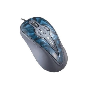 Mouse Delux DLM-900BU, Optic, USB, 800dpi