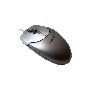 Mouse Genius NetScroll 120, PS2, 800dpi, Metallic