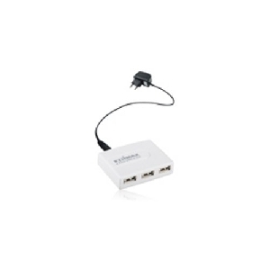 Hub Edimax Slim 4 Port USB 2.0, EU-HB4M